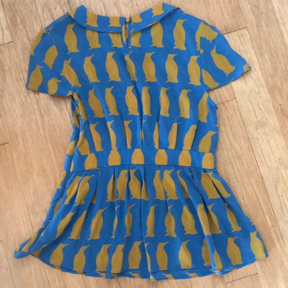 Adelie Penguin Blouse by Charlotte Taylor - Picture 3 of 7
